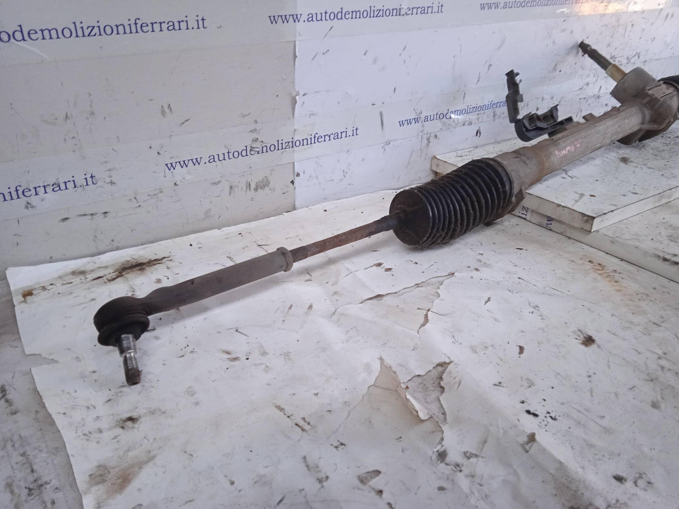 Scatola sterzo servoassistita